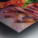 Fishing through a rigorous waterfall_1524638675.18 Metal print