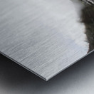 Rainy Beach Metal print