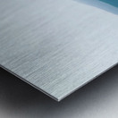 Blue haze Metal print