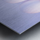 Mostly white Metal print