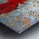 Poppy Metal print