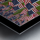 Peace: Inspirational Quote and Motivational Poster Metal print