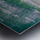 Peaceful Crashes Metal print