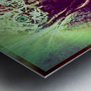 Hiding faith behind a mask Metal print