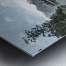 Mirror island before Metal print