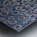 Hubble's Deep Field Impression metal