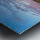 French Lake Sunset Metal print