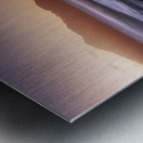 Golden beach Metal print