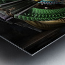 The Majesty Of Trilia Fractal Fantasy Portrait Metal print