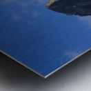 Cape Town Mountains Metal print