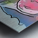 Pink Rose Garden on Braddock Drive Metal print