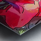 Oh My Amaryllis Metal print