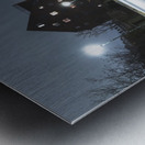 Forzen canal in Copenhagen Metal print