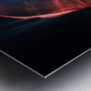 Grand Canyon With Space & Full Moon Collage I v2   Panoramic Metal print