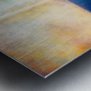 Blue Zone Metal print