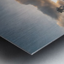 Winter sky Metal print
