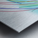 My feelings Metal print