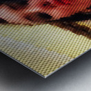 That woman with power of mind Metal print