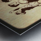 1987 sports art viewfinder slide row1 Metal print