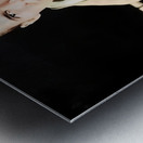 West Virginia Jerry West Art Metal print