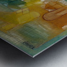 Facade Brown Green 1919 Paul Klee German 1879 Metal print