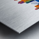 Buenos Aires Argentina Skyline Metal print