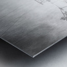 Chairlift Mist 4 Metal print