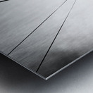 Chairlift Morning Mist  Metal print