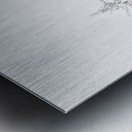 White Pines  Metal print