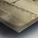 1950s arizona night football game row1 Metal print