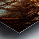 WHOLE FOODS STEAMPUNK STYLE Metal print