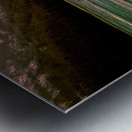 Jasper Athabasca River Sunset Wildflowers Metal print