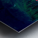 Lake Louise Reflections Panorama Metal print