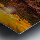 Sunset Fort Williams Park Cliffs Metal print