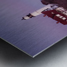 Maine Portland Cape Elizabeth Lighthouse Sunset 3 Metal print