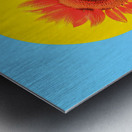 Sun Flower Metal print