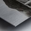 Bixby Bridge B&W Metal print