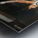 1976 southern miss basketball art Metal print