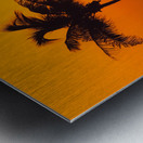 Aruba Sunset Metal print