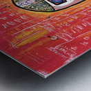 Scanning 2.0 Metal print