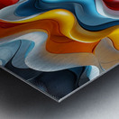 Abstract Sensation Metal print