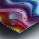Abstract Radiance Metal print