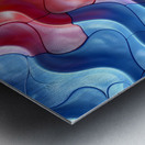 Aesthetic Abstract Metal print