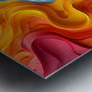 Abstract Fusion Metal print