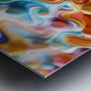 Flowing Abstract Metal print