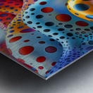Organic Abstract Metal print