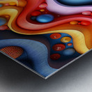 Abstract Essence Metal print