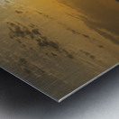 Gulf Of Mexico Centered Golden Sunset Metal print