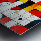 Hop Scotch Abstract Metal print
