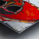 My Job Is Beach Metal print